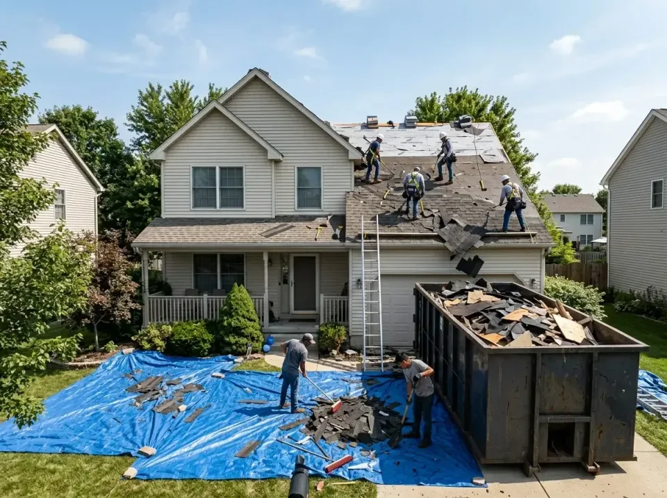 roof-replacement-debris-remova-004 — frequently asked questions, Cheapest Dumpster Rentals in Findlay, OH